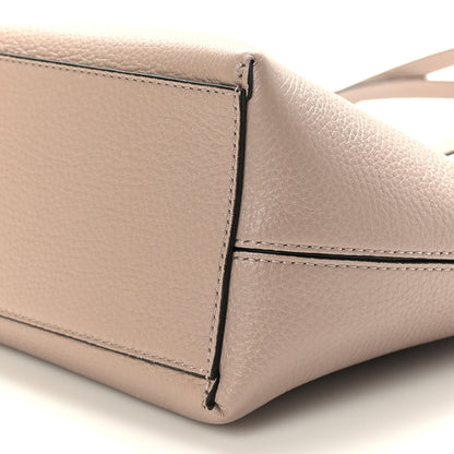 Valentino Garavani Grained Calfskin Small Rockstud Shoulder Tote Poudre 8 of 8