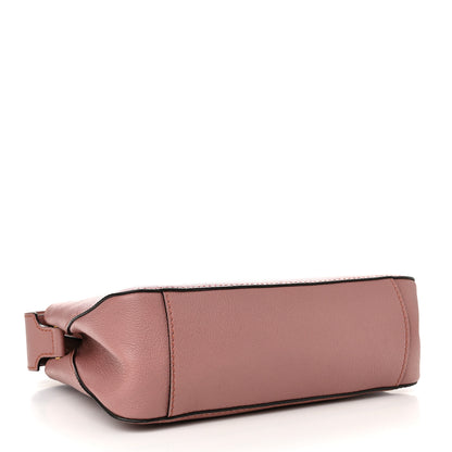 Burberry Soft Grain Calfskin Small Helmsley Crossbody Dusty Pink 4 of 13