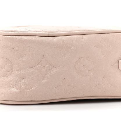 Louis Vuitton Lambskin Embossed Monogram Fall In Love Sac Coeur Light Pink 8 of 9