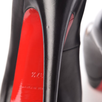 Christian Louboutin Calfskin Palais Royal 140 Pumps 37.5 Black 10 of 13