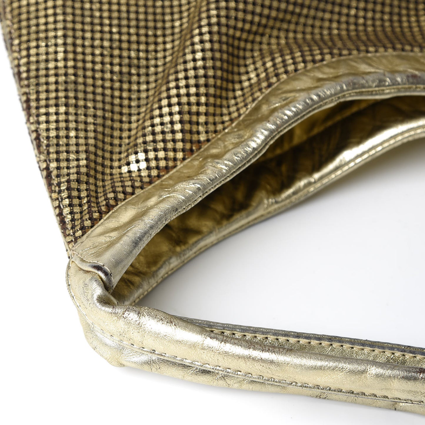 Metallic Perforated Lambskin Hollywood Hobo Silver