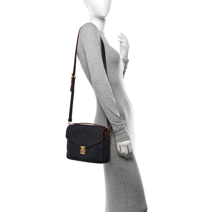 Louis Vuitton Empreinte Pochette Metis Marine Rouge 2 of 10