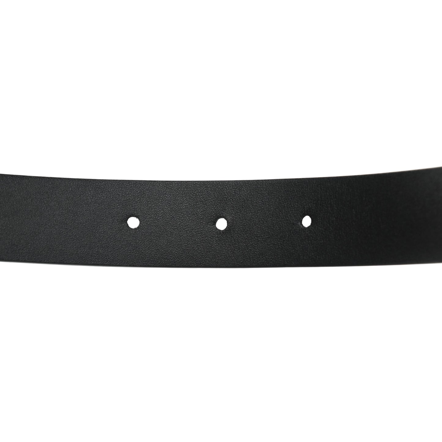Calfskin Paris Button CC Belt 75 30 Black