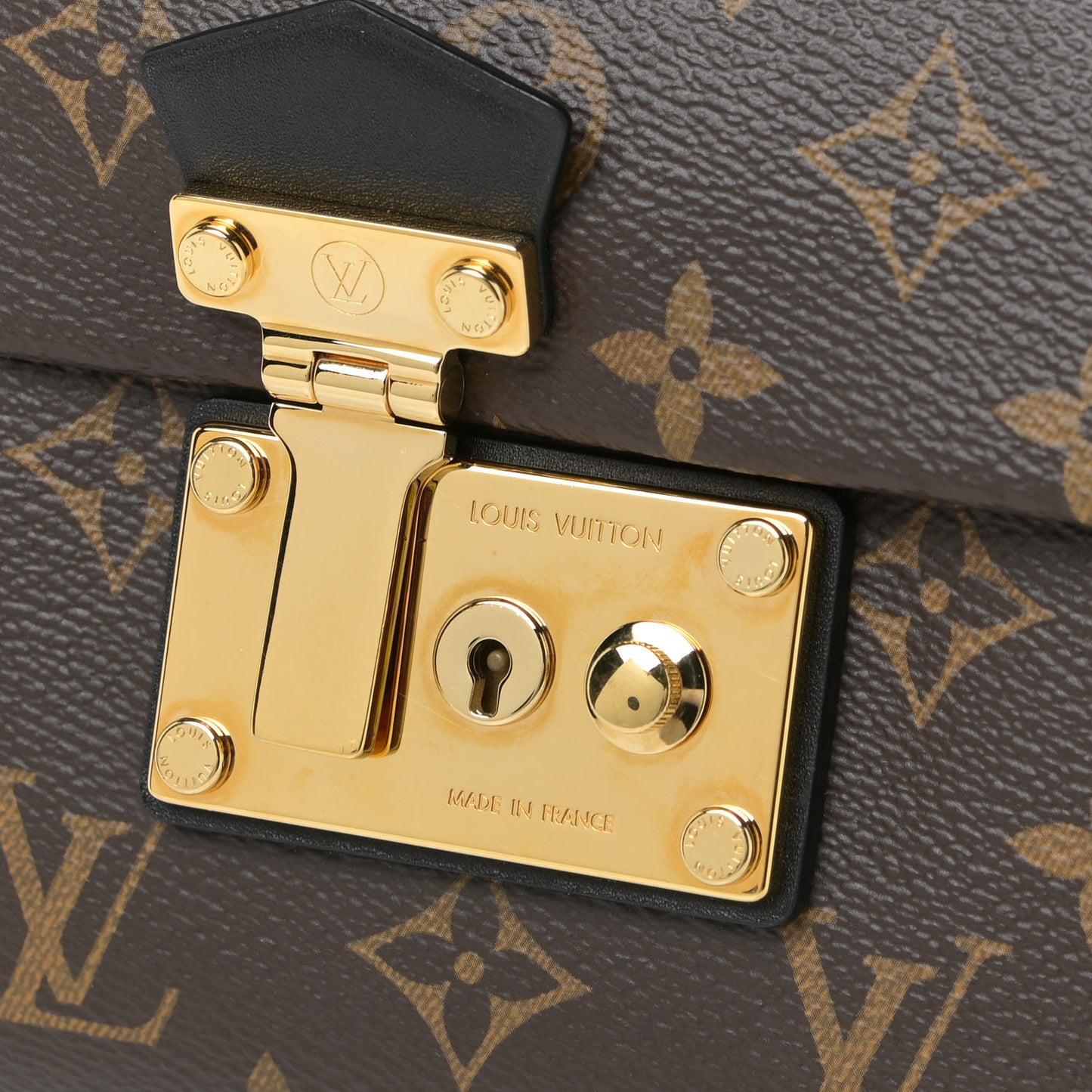 Monogram Sac Triangle PM Black