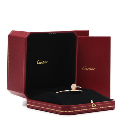 Cartier 18K Pink Gold Diamond Juste Un Clou Bracelet 16 5 of 5