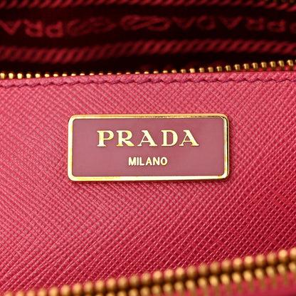 Prada Saffiano Medium Galleria Double Zip Tote Peonia 6 of 11