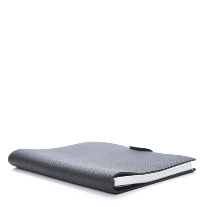Hermes Togo Ulysse MM Notebook Cover Black 4 of 9