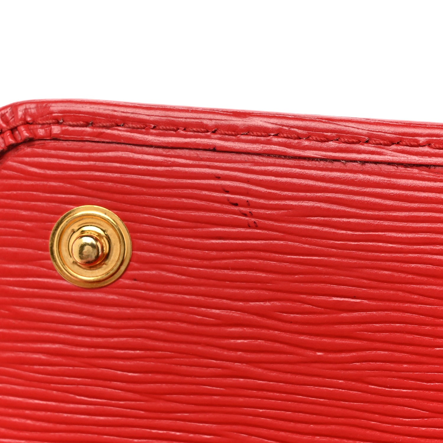 Prada Vitello Move Metal Oro Chain Wallet Lacca 13 of 27
