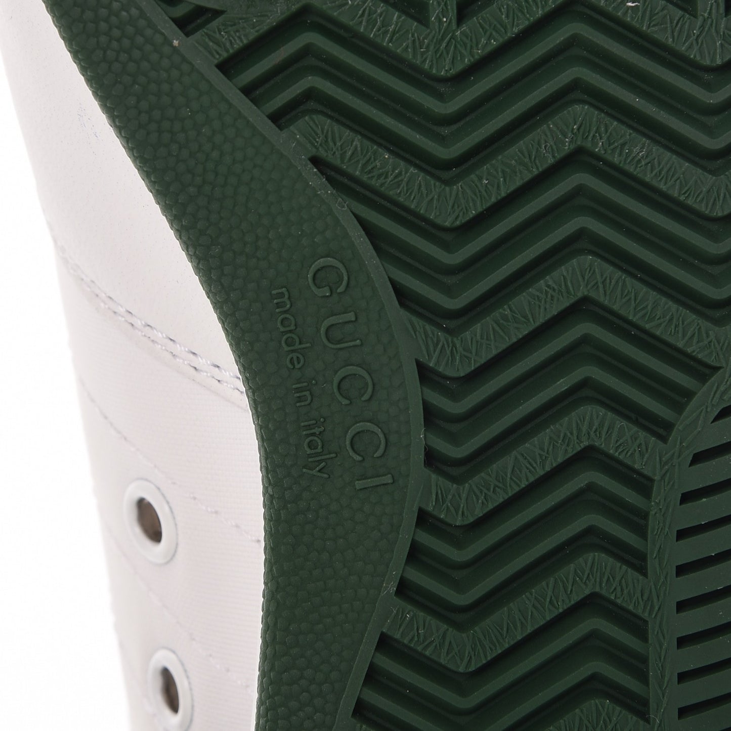 Calfskin 1984 Web Sneakers 37.5 White