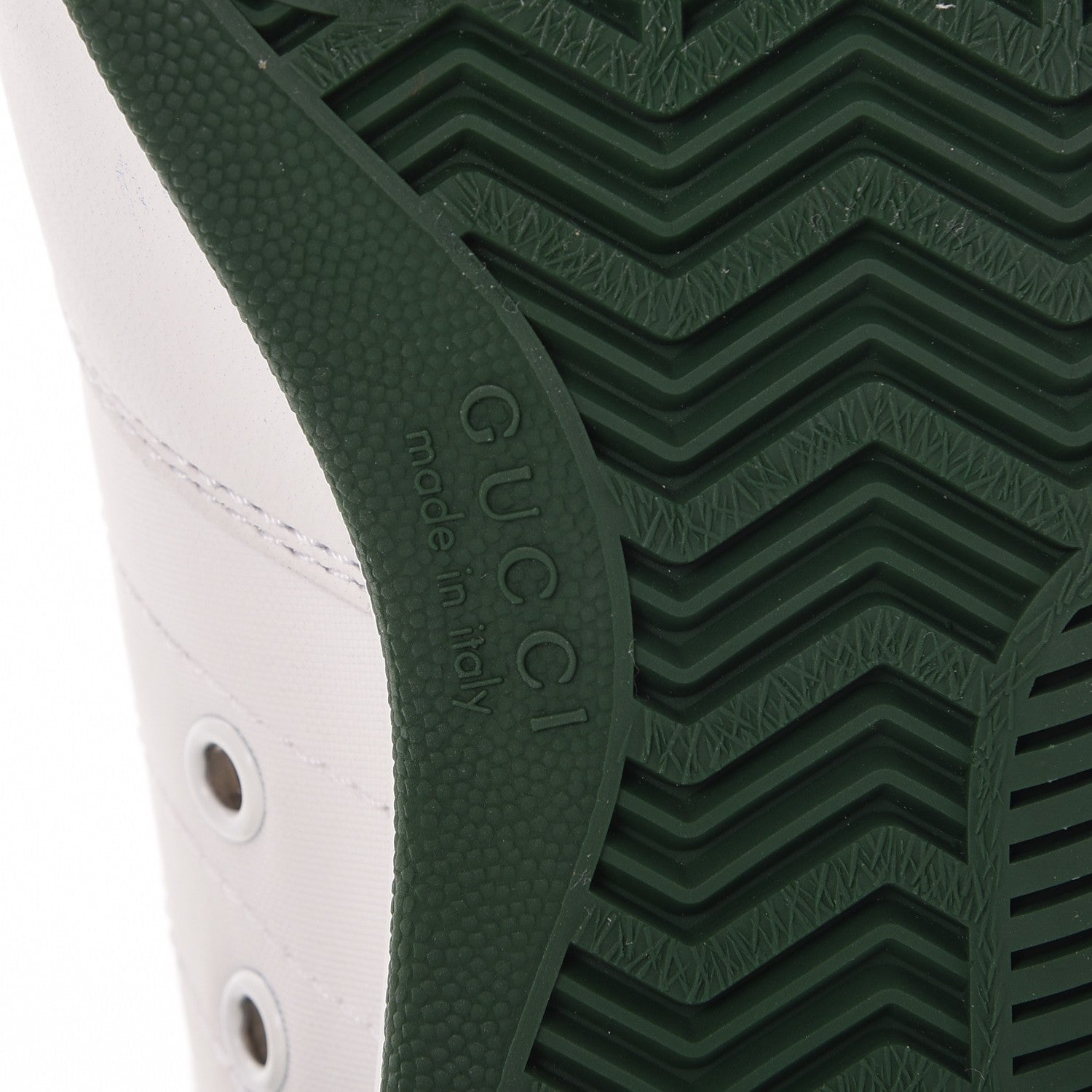 Gucci Calfskin 1984 Web Sneakers 37.5 White 6 of 11
