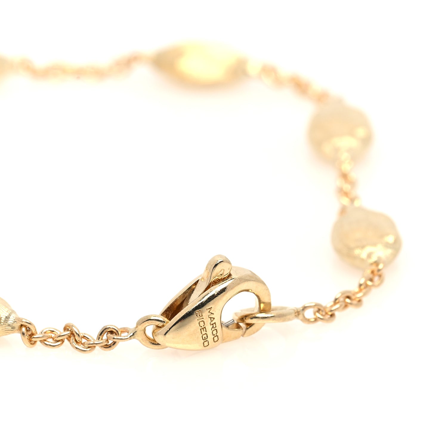 18K Yellow Gold Small Siviglia Bead Bracelet