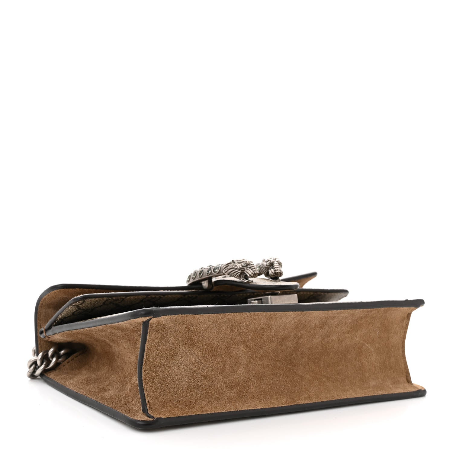 Gucci GG Supreme Monogram Small Dionysus Shoulder Bag Taupe 4 of 10