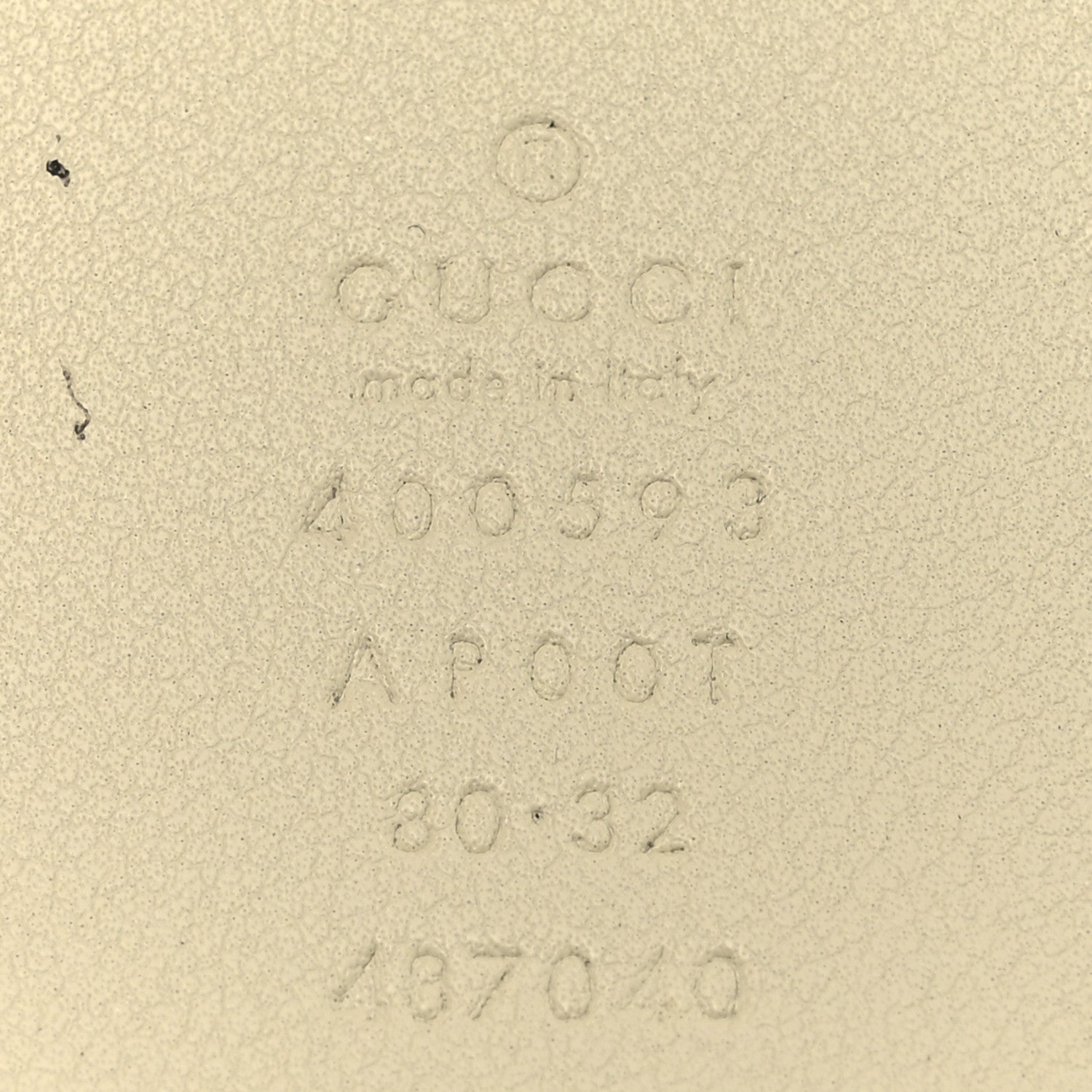 Gucci Calfskin Double G 40mm Belt 80 32 Mystic White 5 of 6