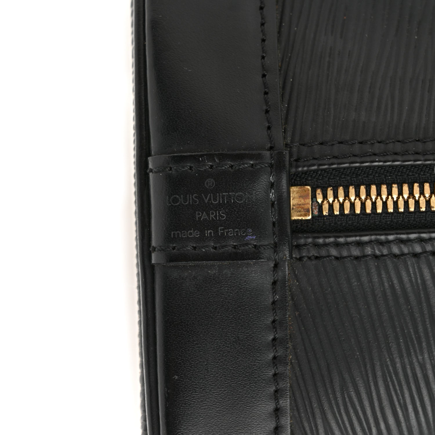 Louis Vuitton Epi Alma PM Black 6 of 20