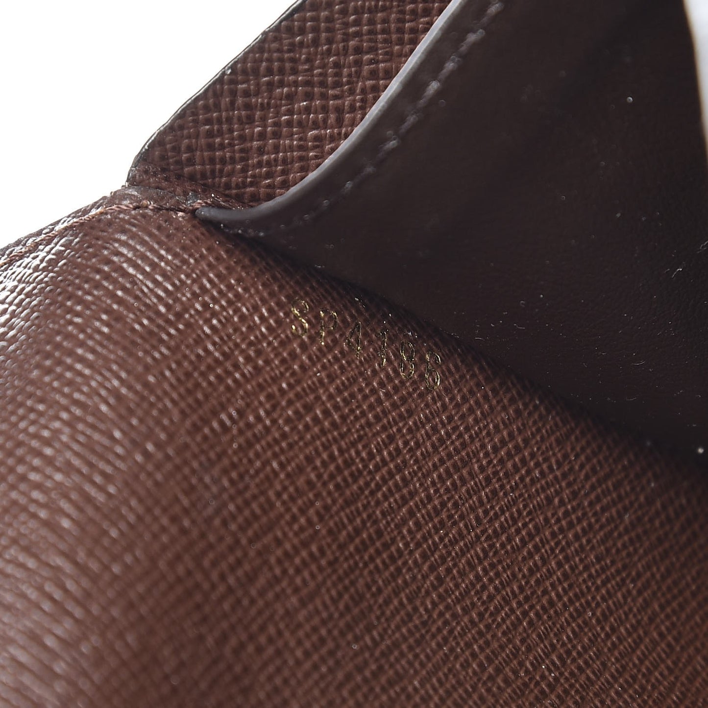Damier Ebene Normandy Wallet Magnolia