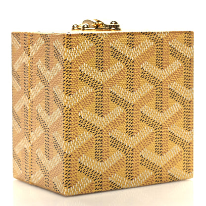 Goyard Goyardine Precious Metals Regence Mini Trunk Gold 4 of 10