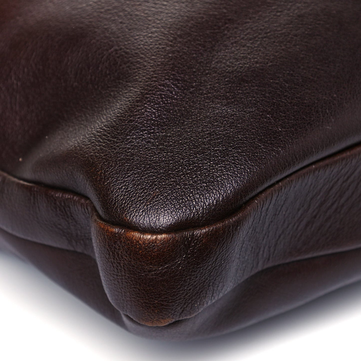 Calfskin Shoulder Bag Cognac