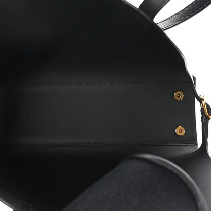 Hermes Vache Hunter Swift Toile Militaire Tablier Sellier Black 6 of 11