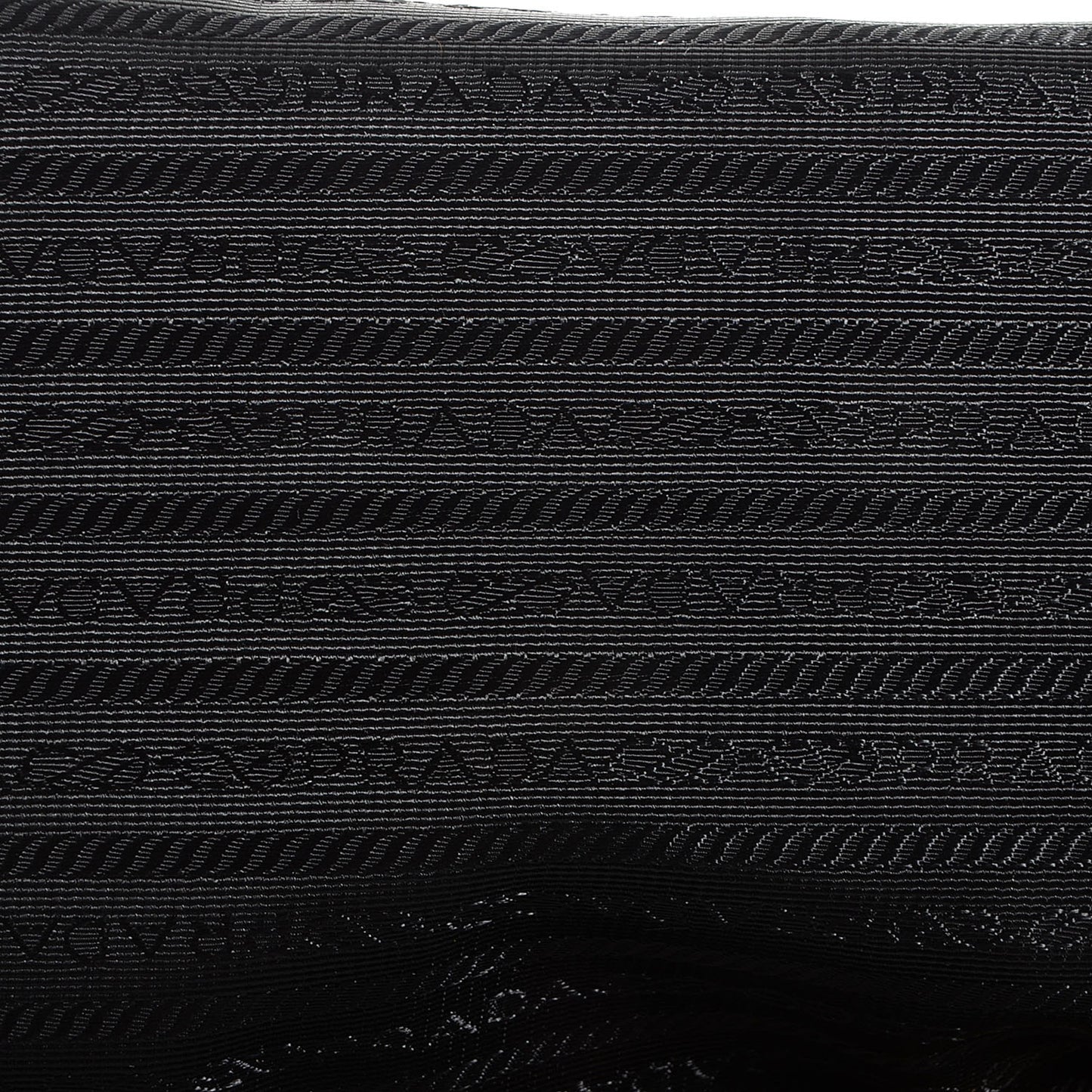 Tessuto Nylon Nappa Shoulder Bag Nero Black