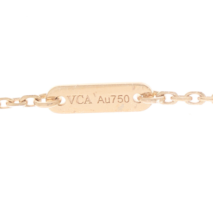 Van Cleef & Arpels 18K Rose Gold Sweet Alhambra Pendant Necklace 4 of 6