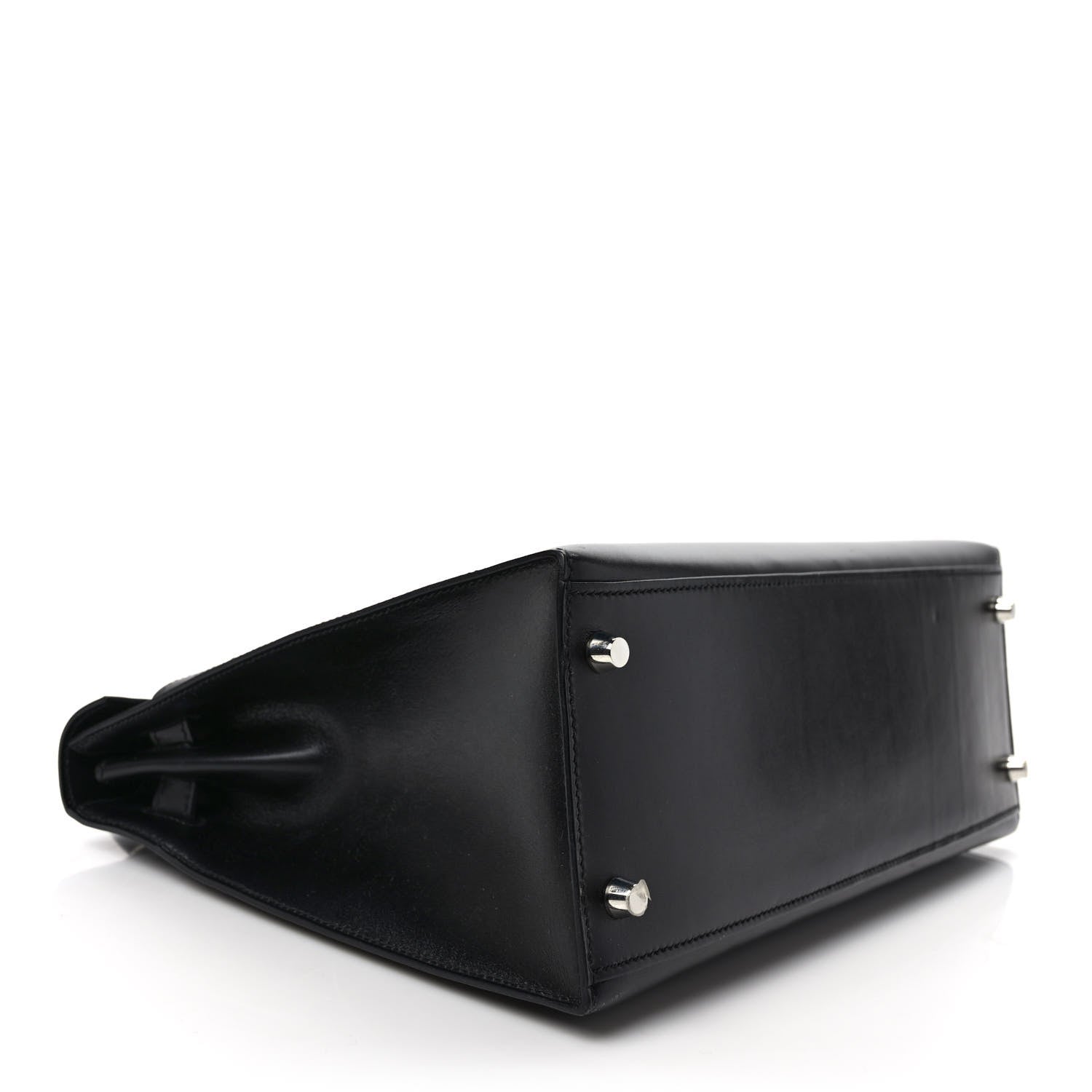 Hermes Chamonix Kelly Sellier Guilloche 32 Black 4 of 10