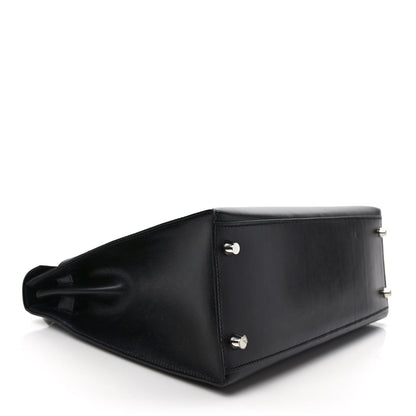 Hermes Chamonix Kelly Sellier Guilloche 32 Black 4 of 10
