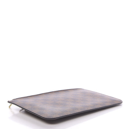 Louis Vuitton Damier Ebene Neverfull MM GM Pochette 4 of 8