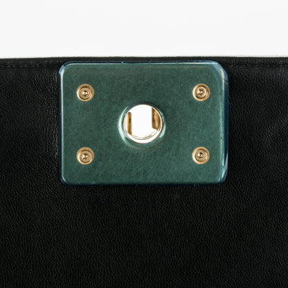 Chanel Lambskin Quilted New Medium Boy Flap Black 5 of 8