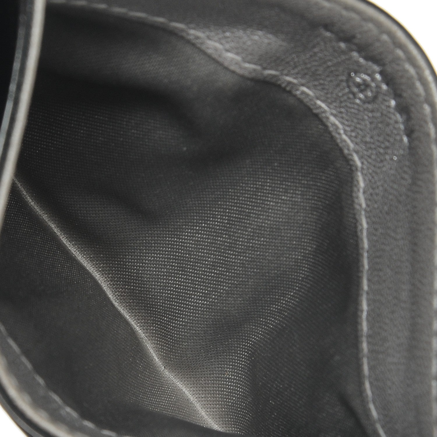 Chanel Lambskin Camellia Embossed Card Holder Black 5 of 8