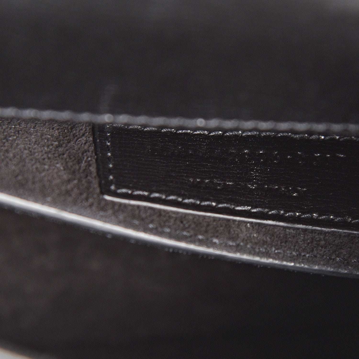 Saint Laurent Calfskin Medium Monogram Sunset Black 6 of 9