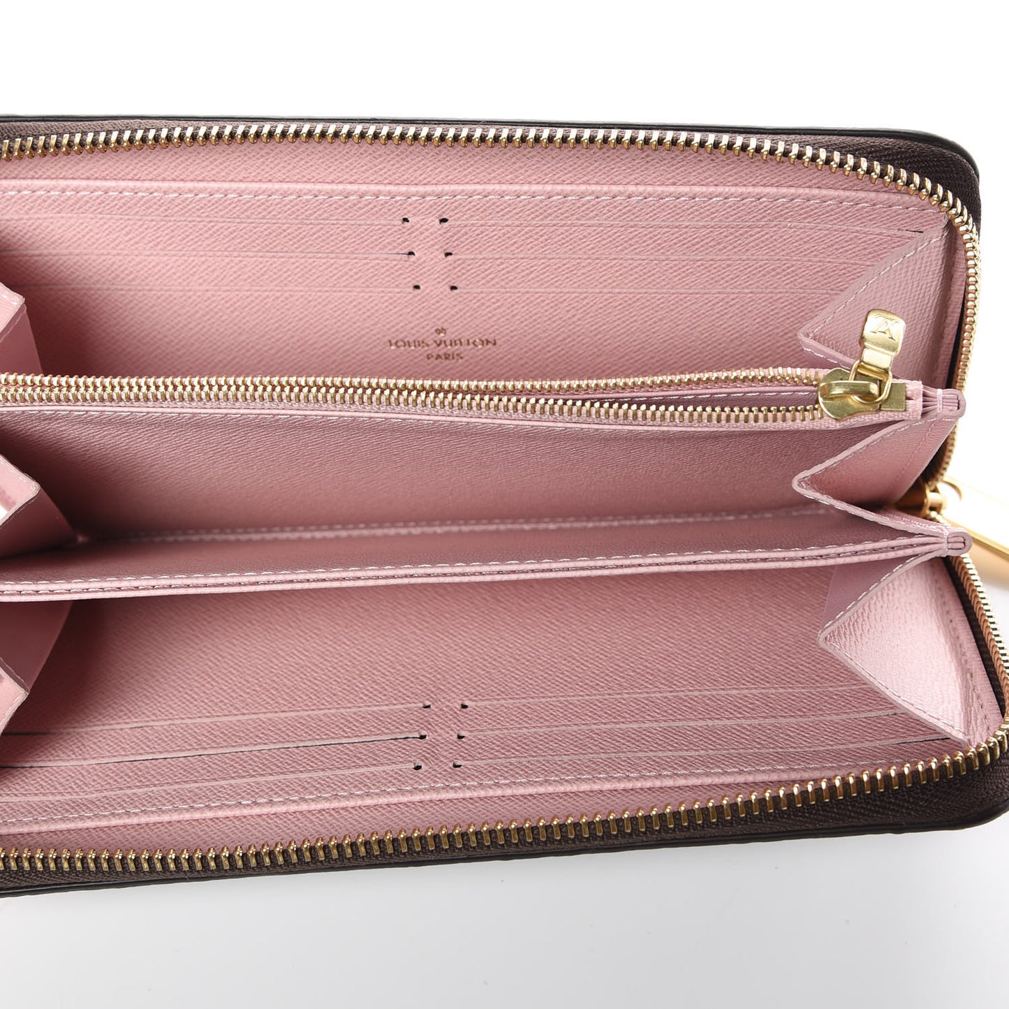 Monogram Zippy Wallet Rose Ballerine