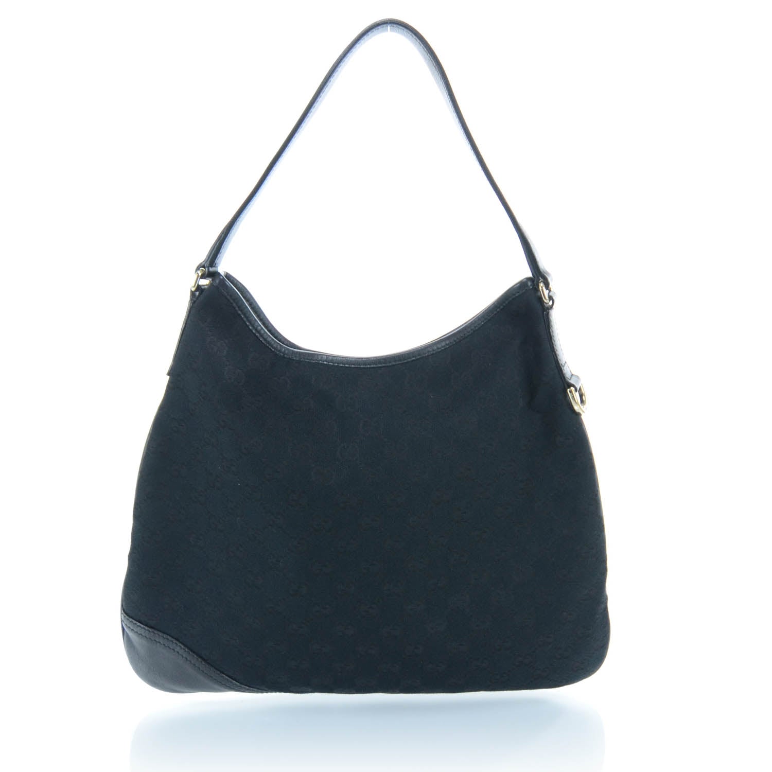 Gucci Monogram New Britt Medium Hobo Black 3 of 12