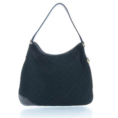 Gucci Monogram New Britt Medium Hobo Black 3 of 12