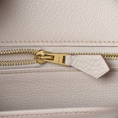 Hermes Togo Birkin 25 Beton 29 of 40