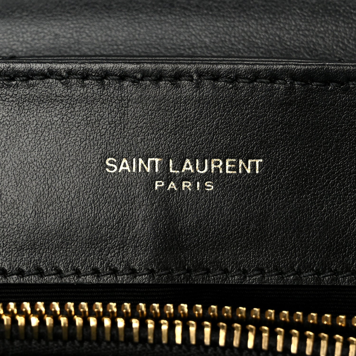 Saint Laurent Calfskin Y Quilted Monogram Small Loulou Chain Satchel Black 5 of 10