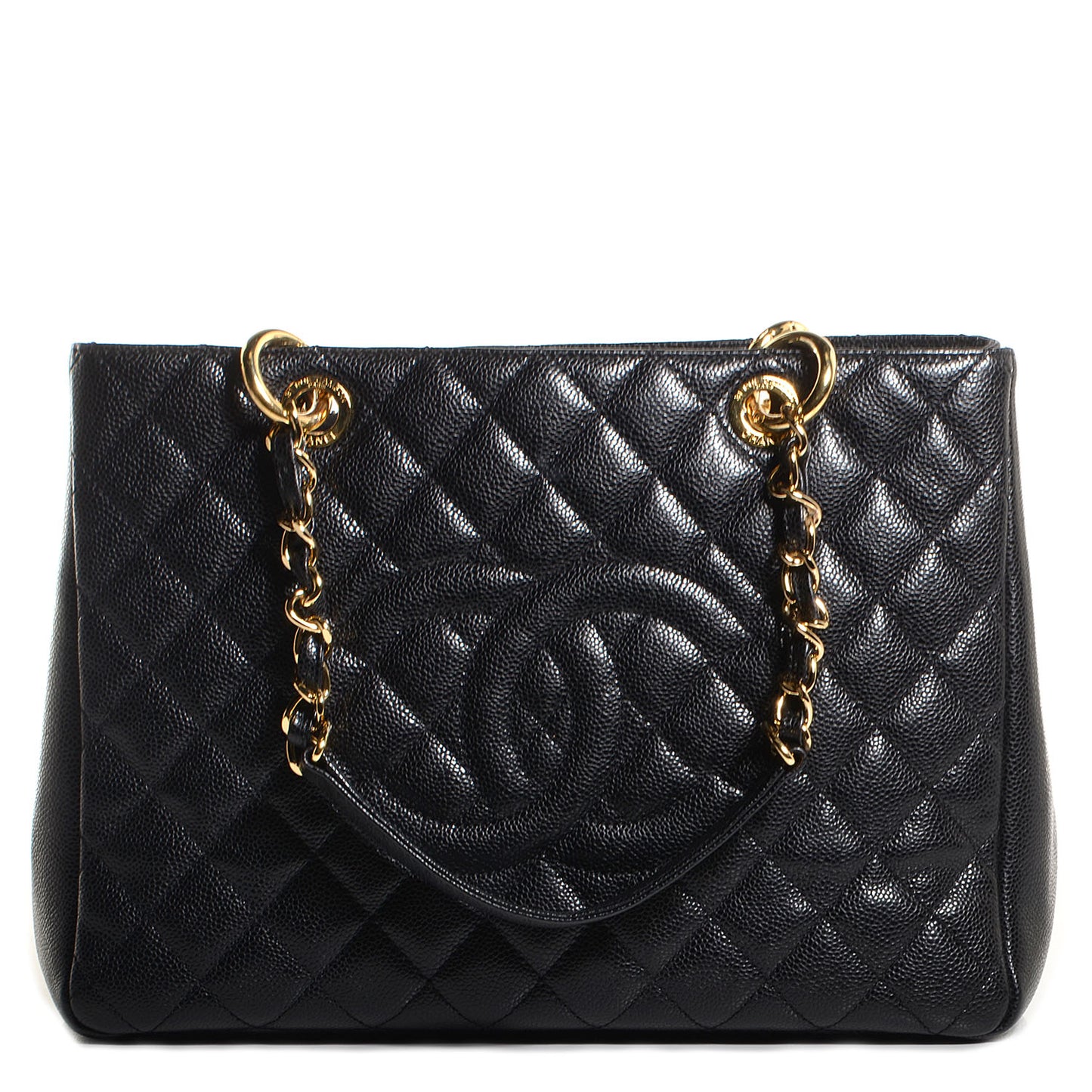 Caviar Grand Shopping Tote GST Black