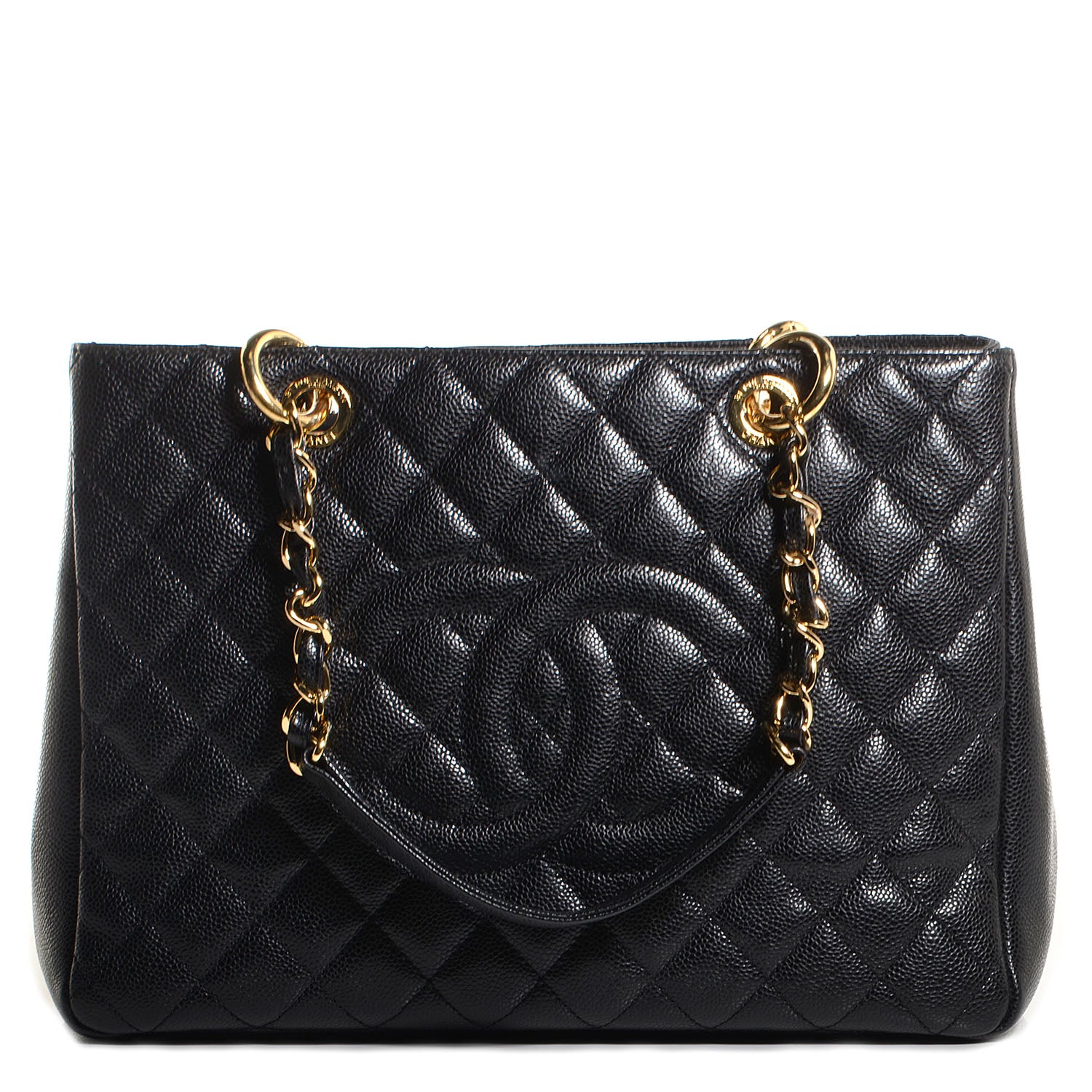 Chanel Caviar Grand Shopping Tote GST Black 1 of 6