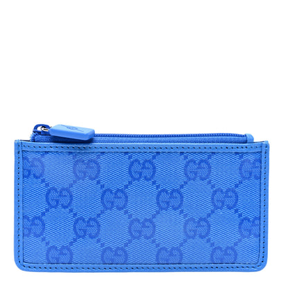 Gucci GG Crystal Monogram Coin Case Card Holder Bright Splash 1 of 7