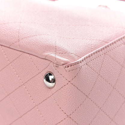 Chanel Grained Calfskin Small CC Pocket Tote Pink 8 of 12