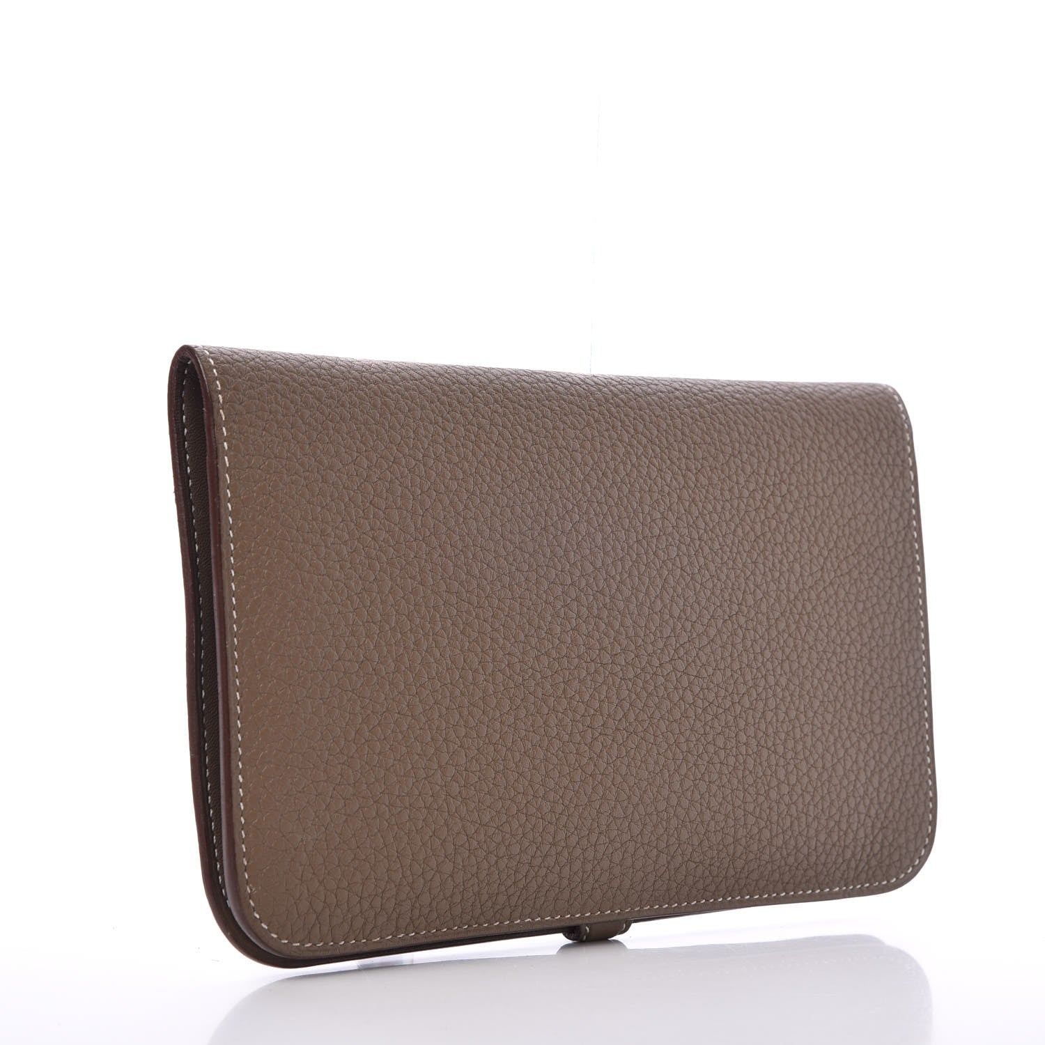 Hermes Togo Dogon Duo Wallet Etoupe 3 of 7