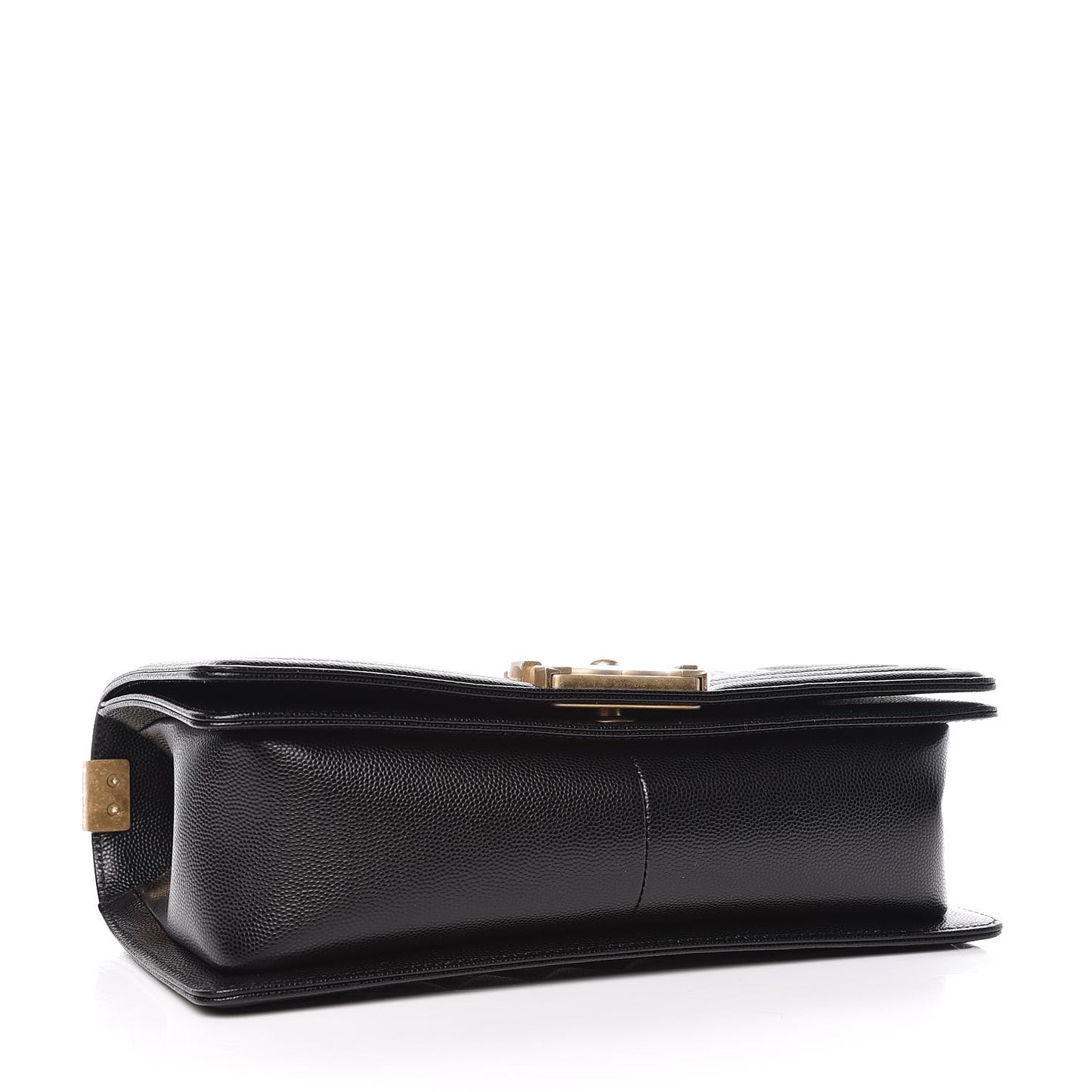 Caviar Quilted Medium Boy Flap Black