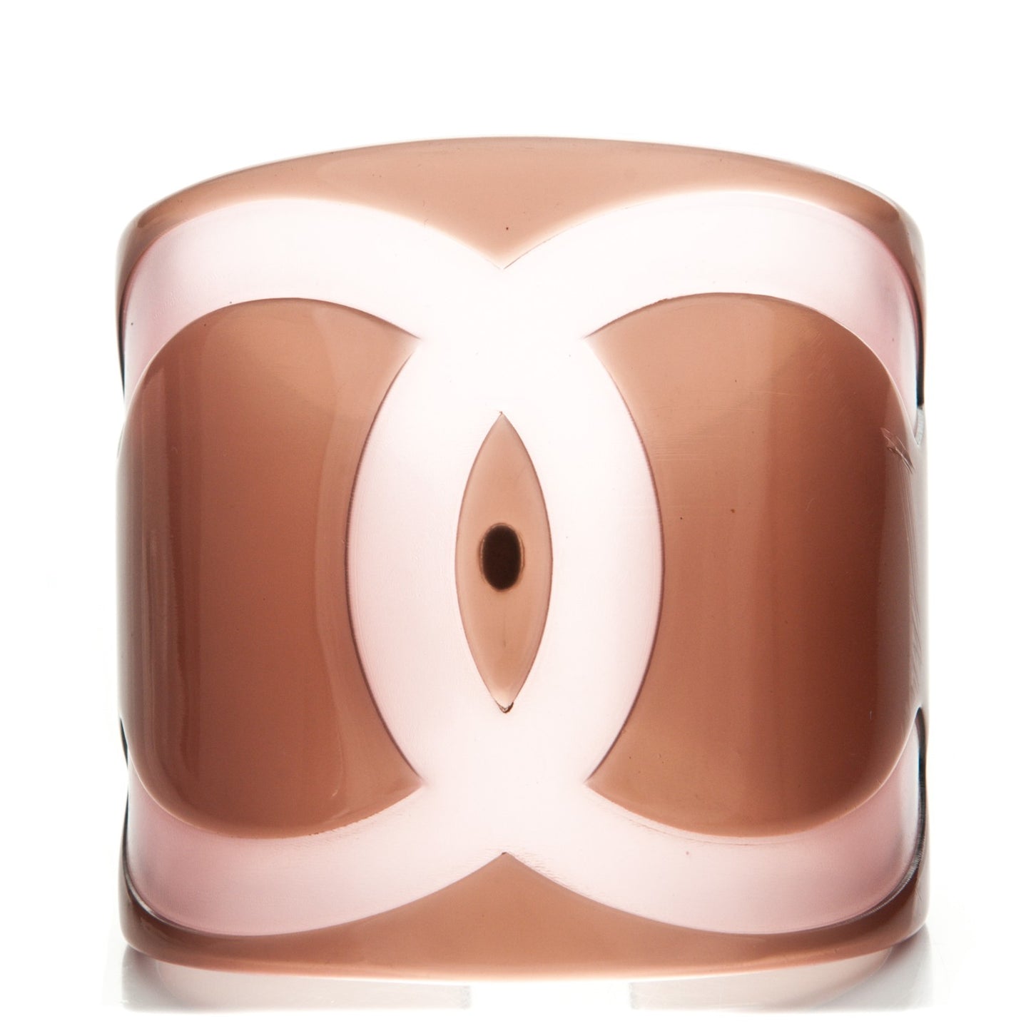 Resin CC Cuff Brown Pink