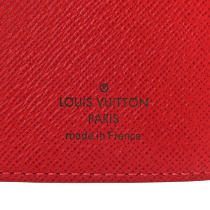 Louis Vuitton Damier Ebene Studded Victorine Wallet Cherry 6 of 8