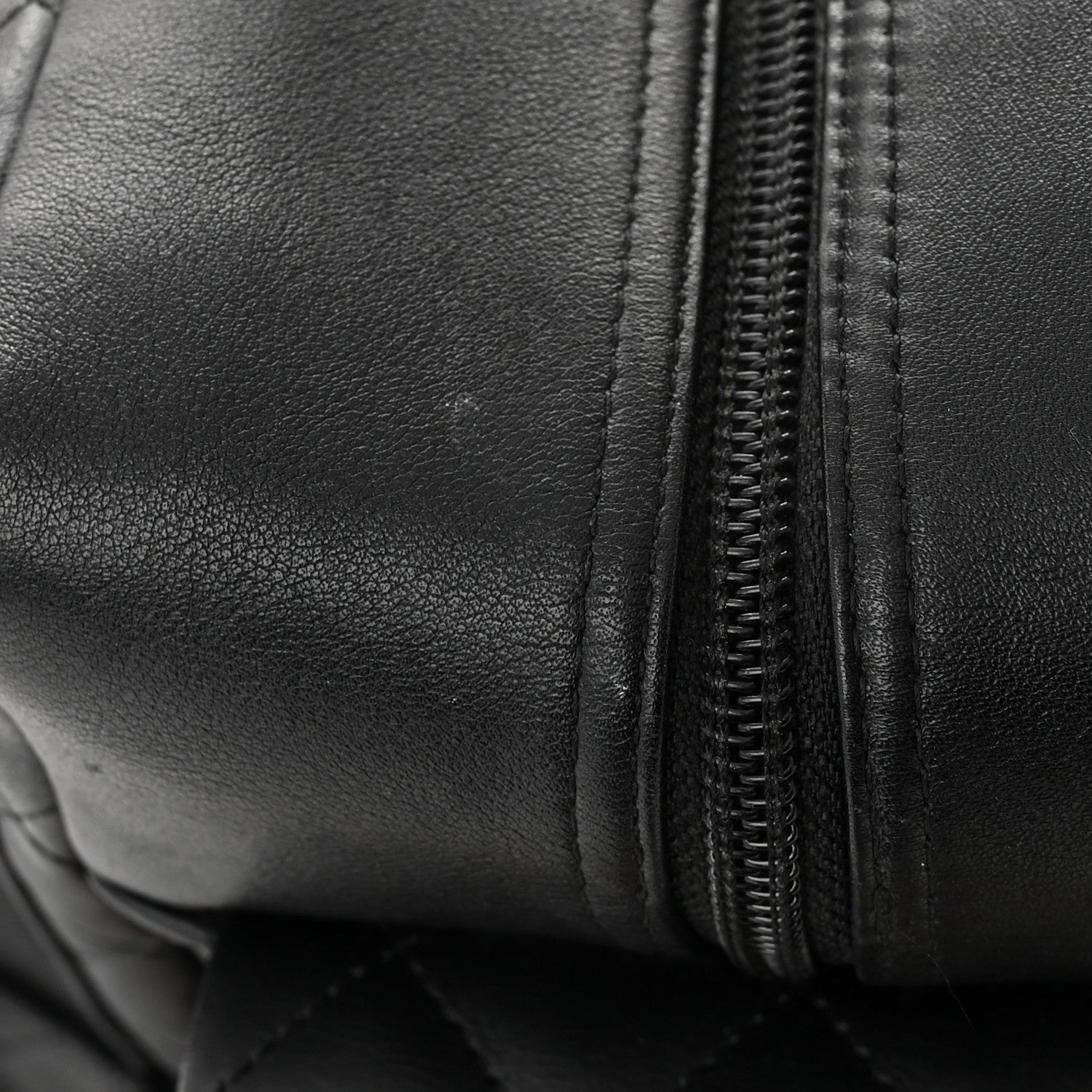 Chanel Calfskin Quilted Large Cambon Multipocket Reporter Black 12 of 14