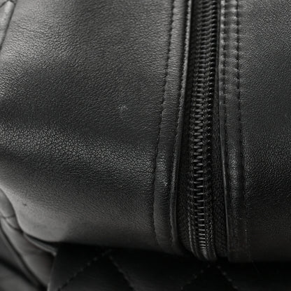 Chanel Calfskin Quilted Large Cambon Multipocket Reporter Black 12 of 14