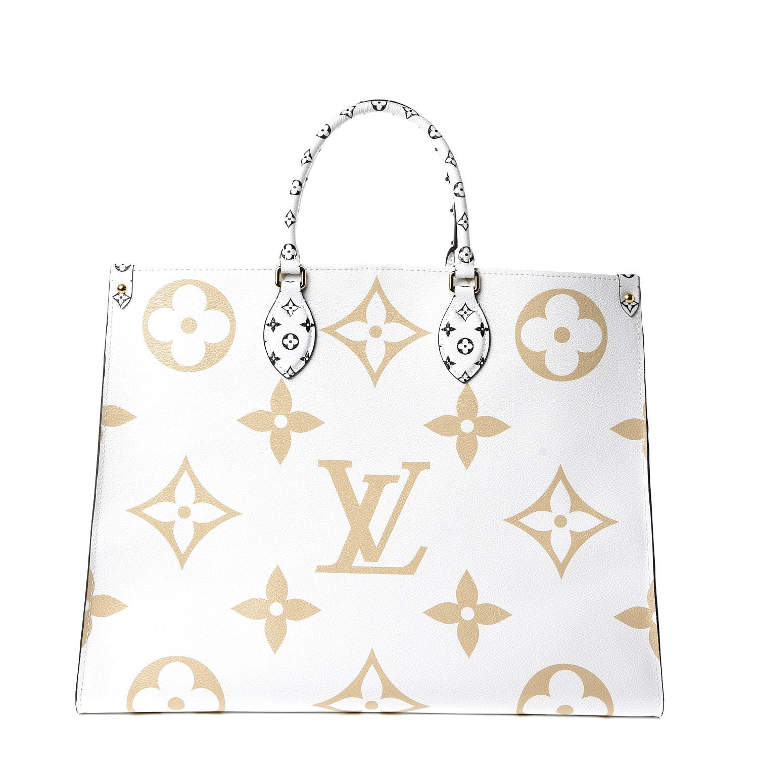 Louis Vuitton Monogram Giant Onthego GM Kaki Beige 1 of 12