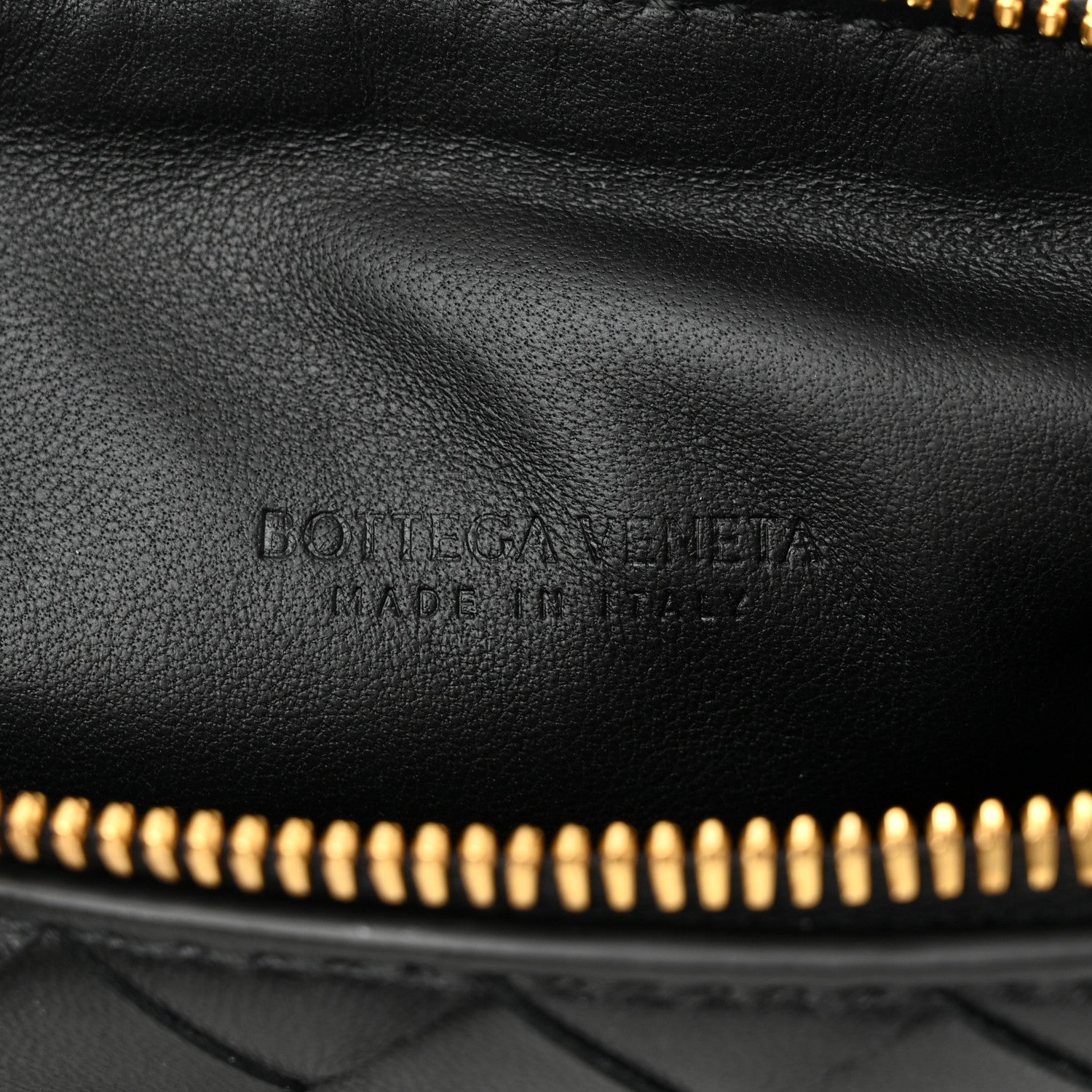 Bottega Veneta Calfskin Nappa Intrecciato Mini Wallace Black 6 of 10