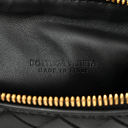 Bottega Veneta Calfskin Nappa Intrecciato Mini Wallace Black 6 of 10