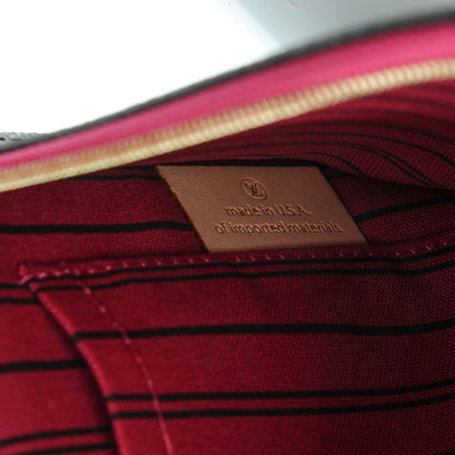 Louis Vuitton Monogram Neverfull MM GM Pochette Pivoine 7 of 8