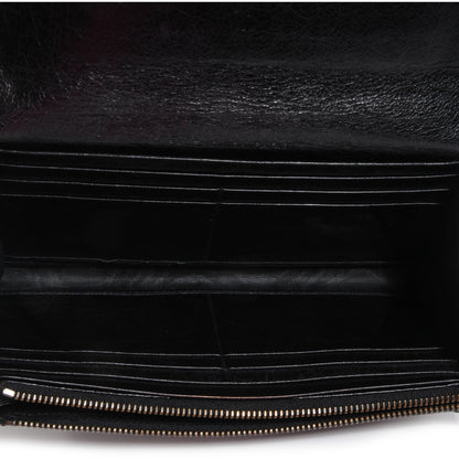 Balenciaga Chevre Money Wallet Black 5 of 8